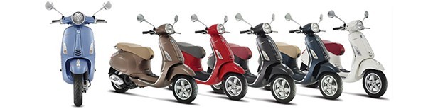 Scooters Vespa